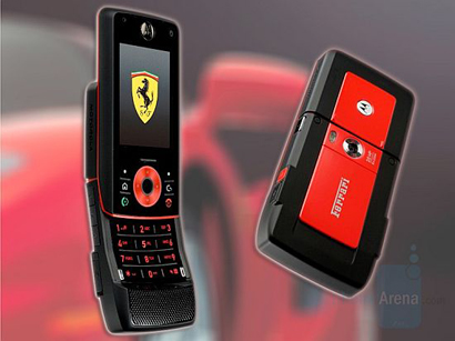 Red Motorola Phone