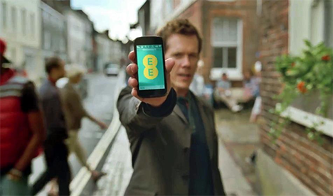 Kevin Bacon freed from advertising as the dirt EE have on ...