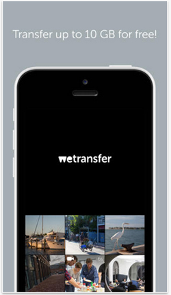 Wetransfer app