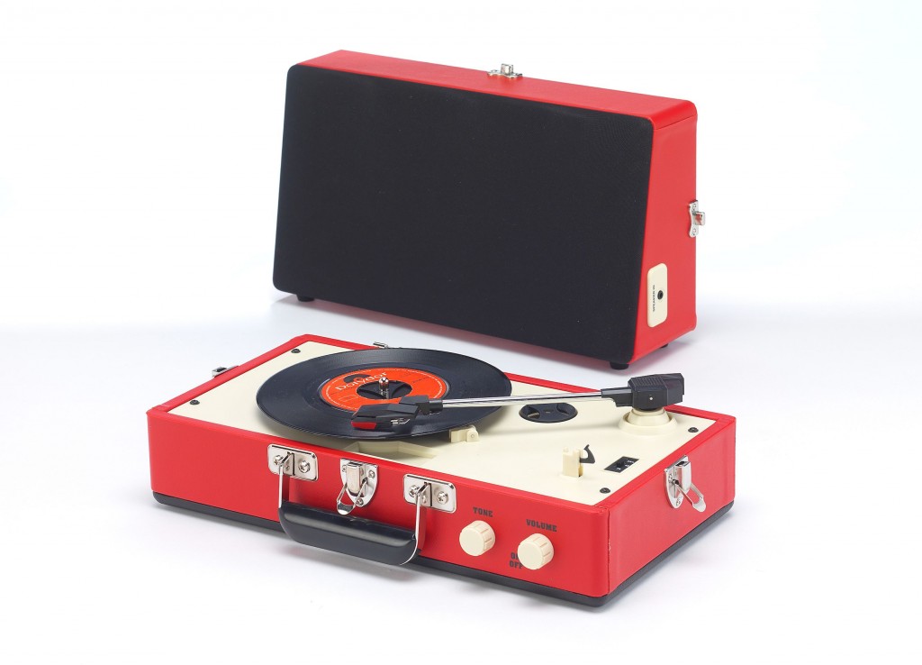 Cool 60s portable record player revived by Steepletone - ShinyShiny