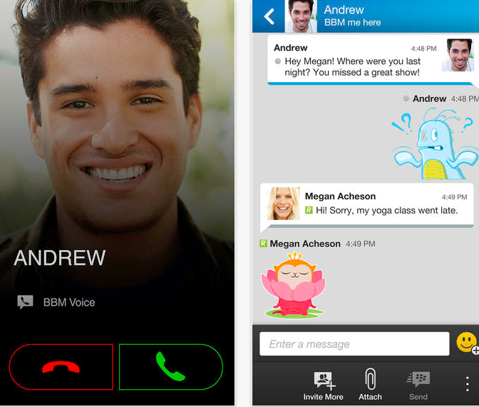 10 chat apps to use when texting just isn't enough: Snapchat, LINE, BBM