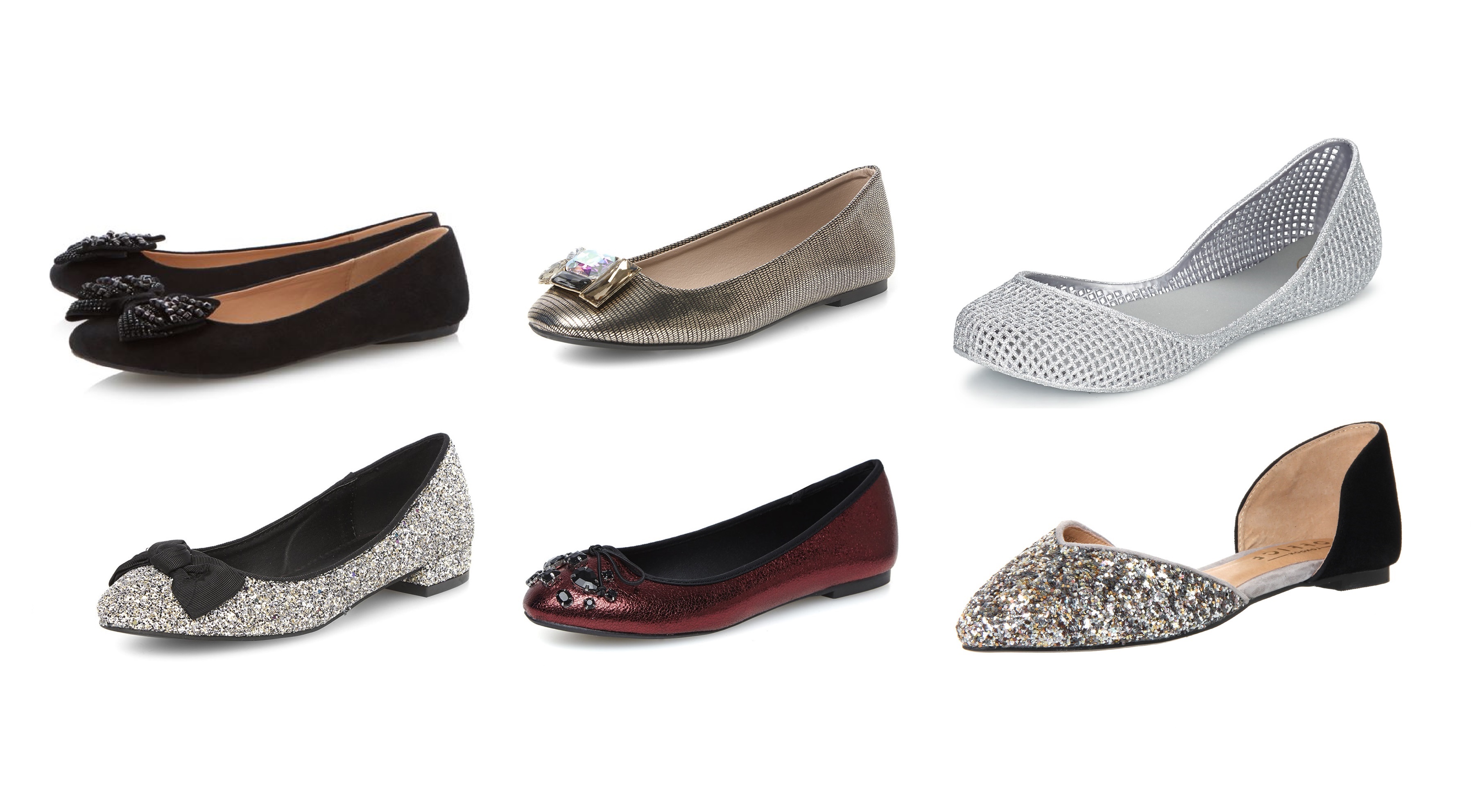 31 pairs of gorgeous Christmas party flat shoes