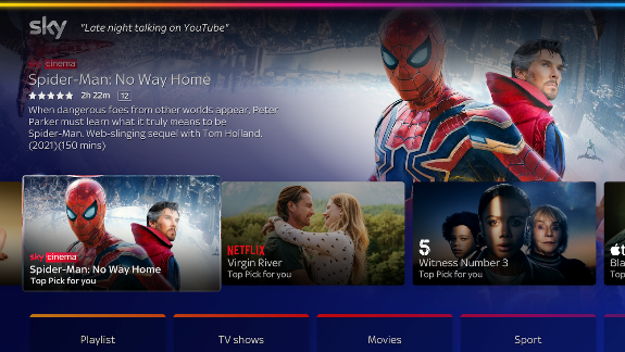 Sky Glass adds new features including voice search for YouTube - ShinyShiny